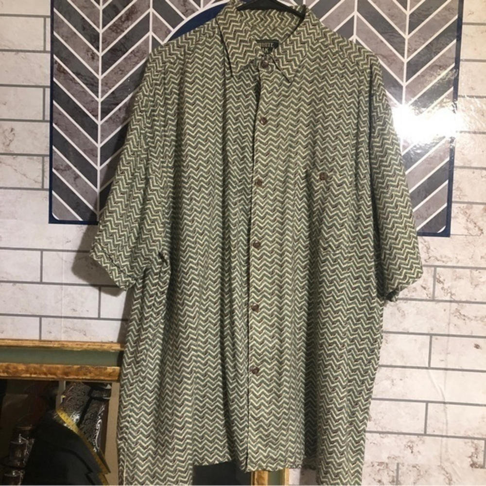 White oak button up shirt‎